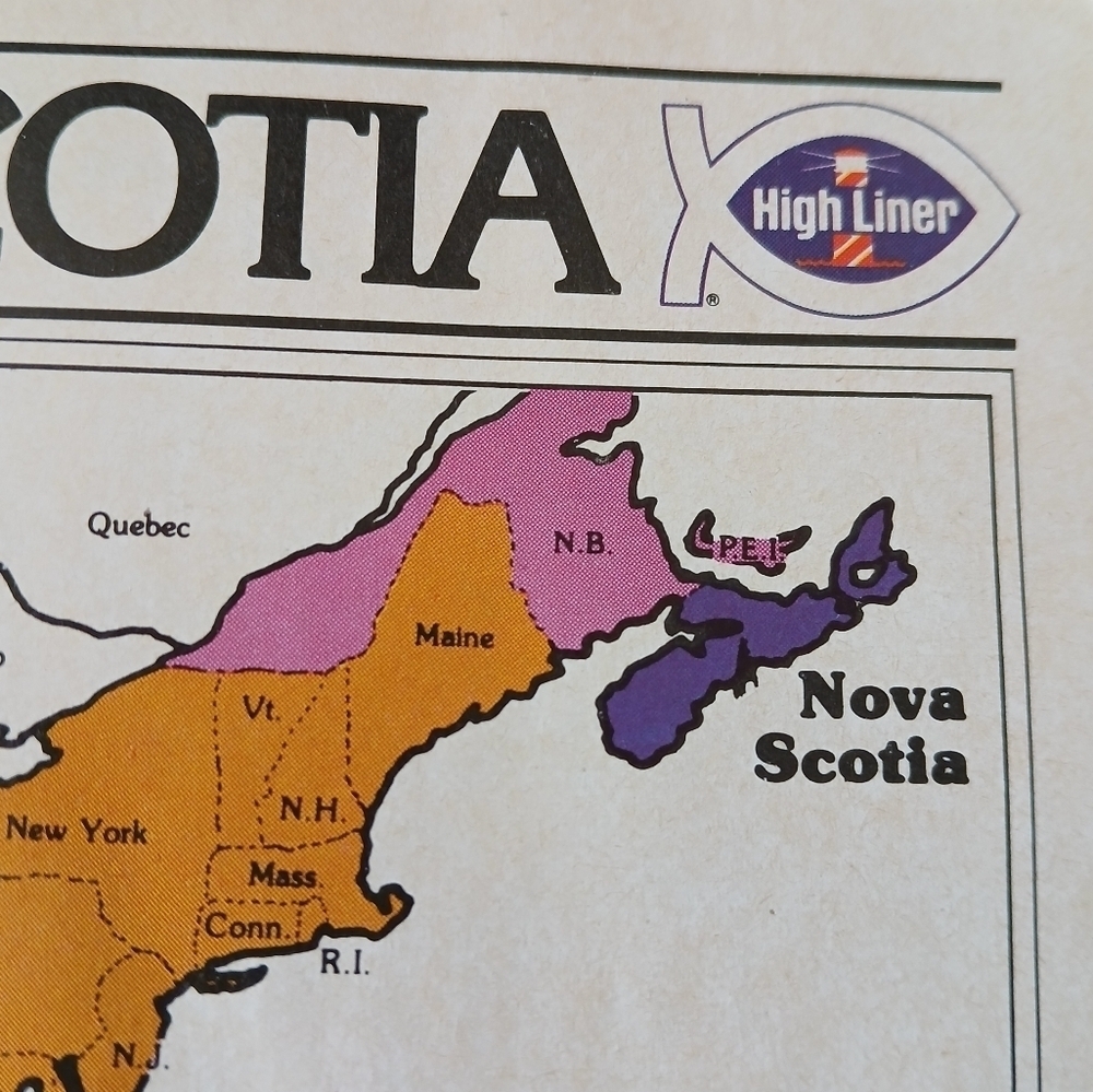 Nova Scotia High Liner Tourist Brochure on Favorite Fish Dishes Colorful 1975 - Picture 6 of 11